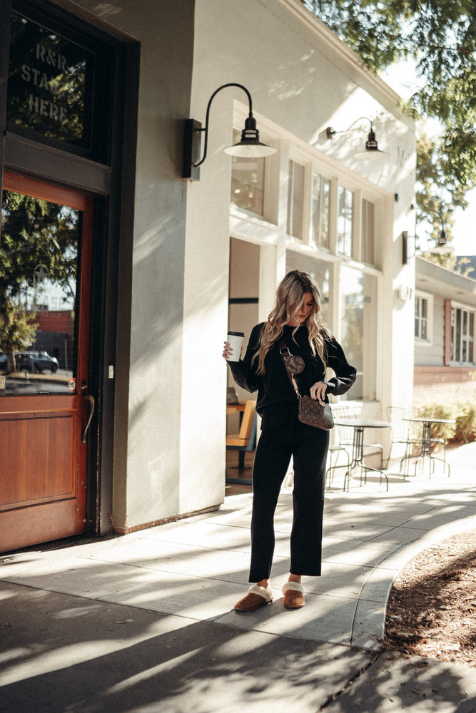 Sadie Black Sweater