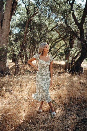 Florentina Print Dress