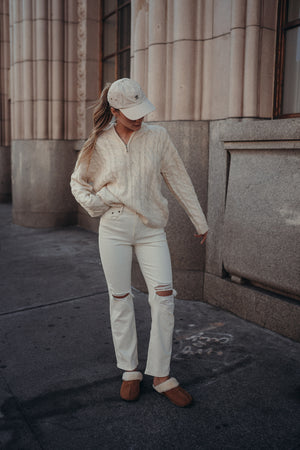 Melissa Cable Sweater