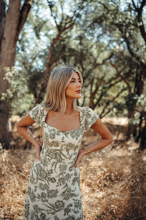 Florentina Print Dress