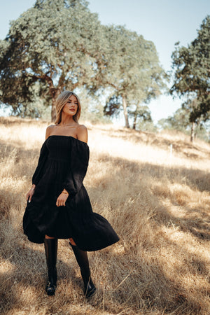 Lori Tiered Midi Dress