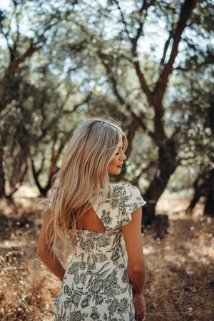 Florentina Print Dress