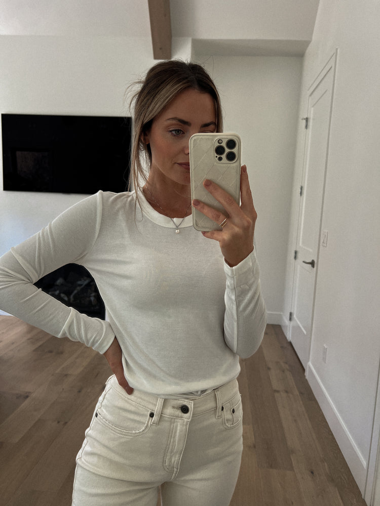 Butter Soft Ivory Top