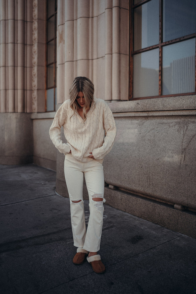 Melissa Cable Sweater