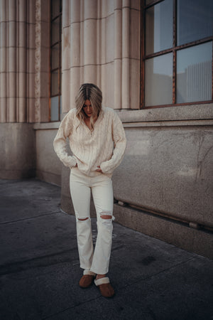Melissa Cable Sweater