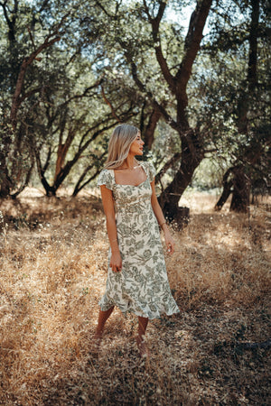Florentina Print Dress