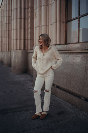 Melissa Cable Sweater