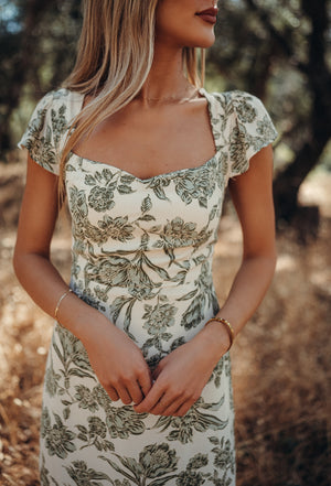 Florentina Print Dress