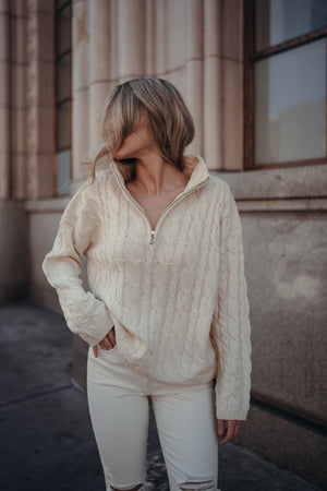 Melissa Cable Sweater