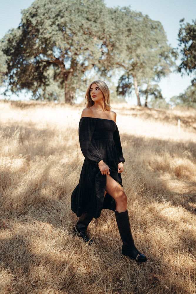 Lori Tiered Midi Dress