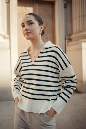 Lana Stripe Sweater