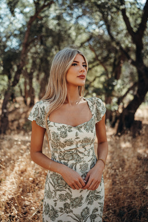 Florentina Print Dress