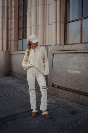 Melissa Cable Sweater