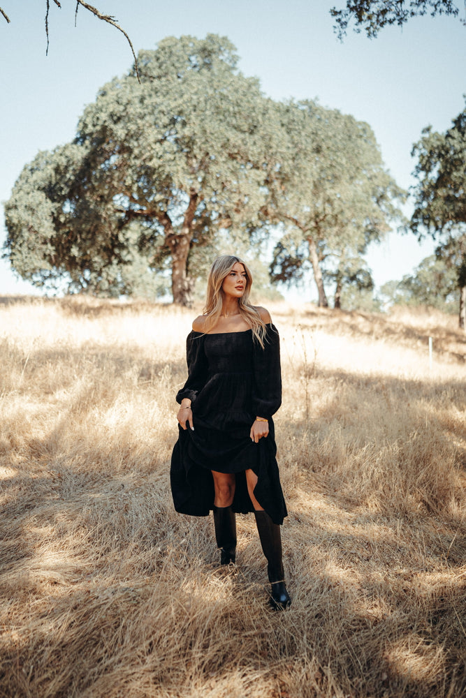 Lori Tiered Midi Dress