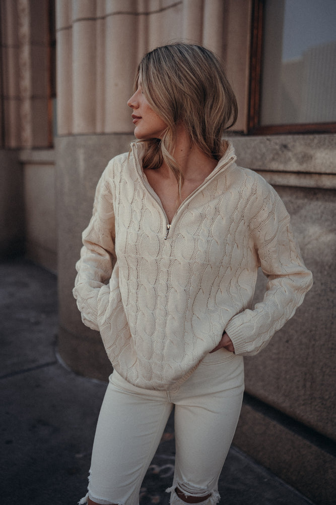 Melissa Cable Sweater