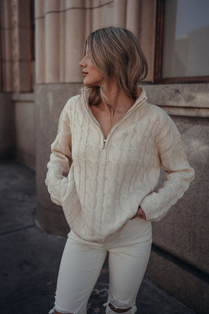 Melissa Cable Sweater