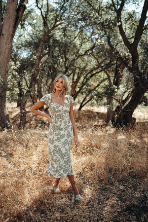 Florentina Print Dress