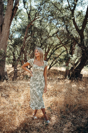 Florentina Print Dress