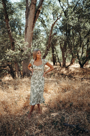 Florentina Print Dress