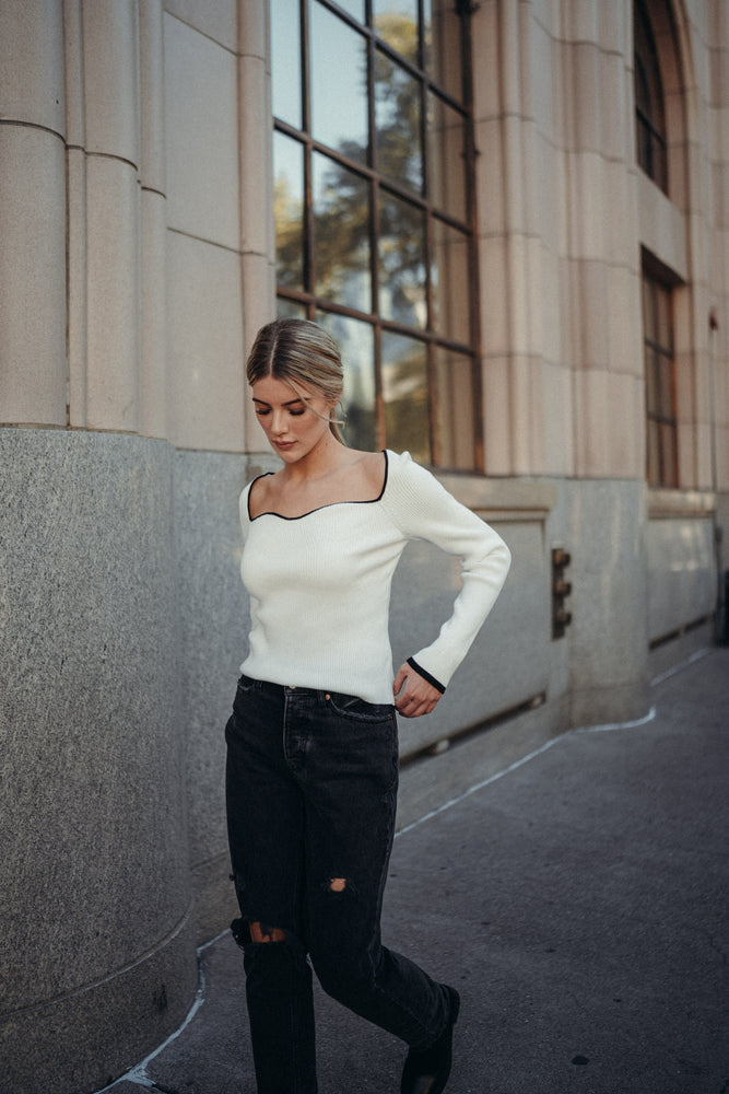 Simone Sweater Top