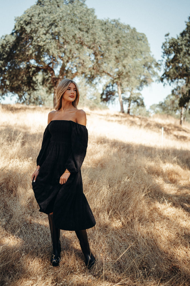 Lori Tiered Midi Dress