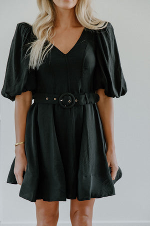 Seraphina Black Dress