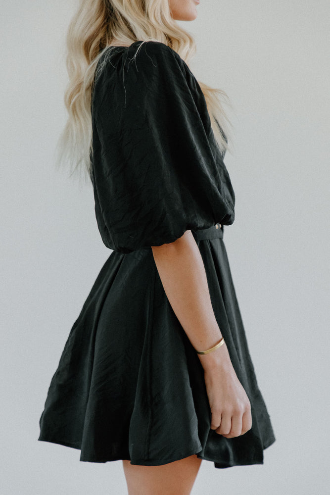 Seraphina Black Dress