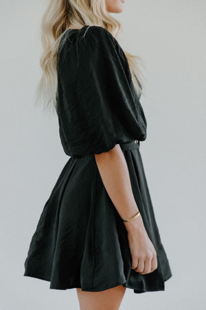 Seraphina Black Dress