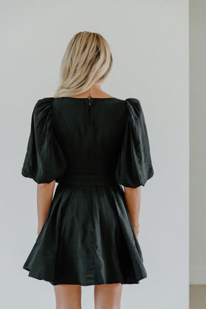 Seraphina Black Dress