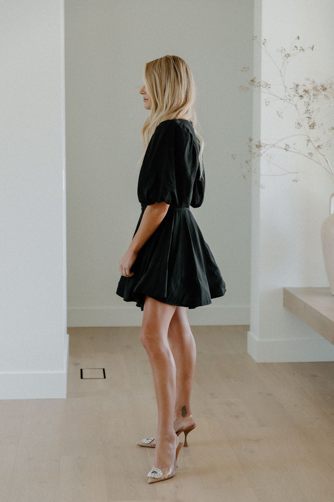 Seraphina Black Dress