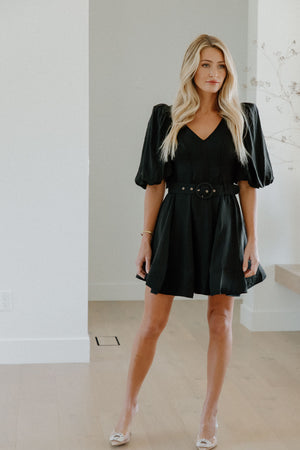 Seraphina Black Dress