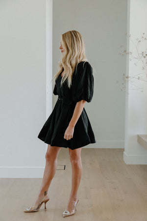 Seraphina Black Dress