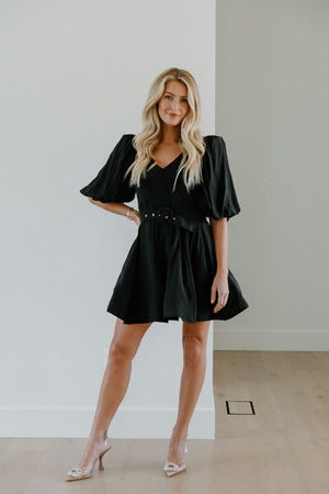Seraphina Black Dress