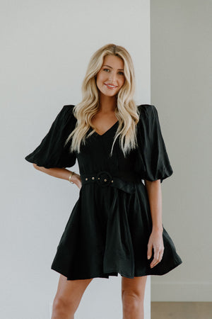 Seraphina Black Dress