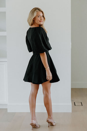 Seraphina Black Dress