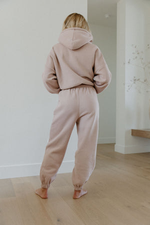 Dusty Mauve Oversized Hoodie