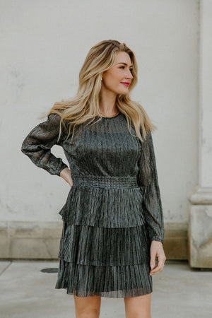 Morgan Metallic  Dress