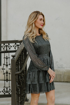 Morgan Metallic  Dress