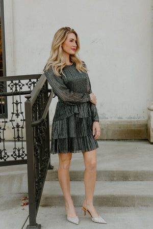 Morgan Metallic  Dress