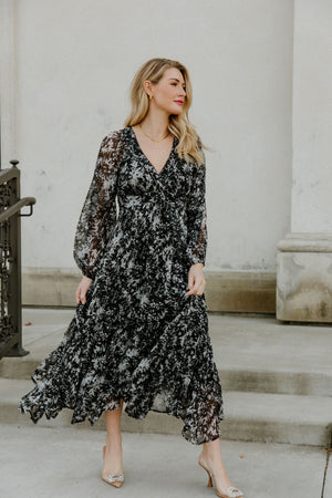 Florals In Fall Dress