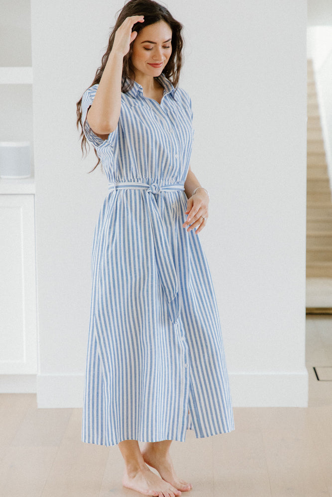 Deidre Striped Dress