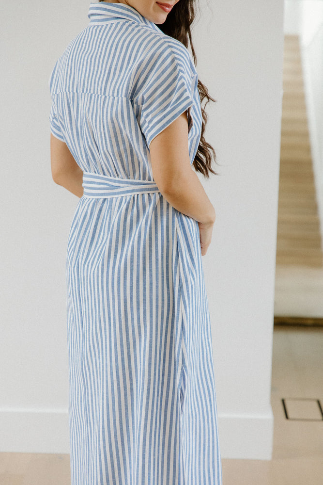 Deidre Striped Dress