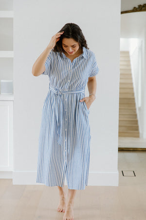 Deidre Striped Dress