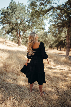 Lori Tiered Midi Dress