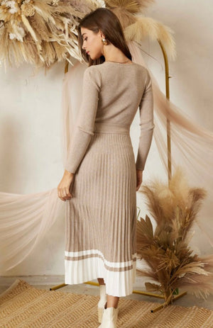 Mackenzie Pleated Dress