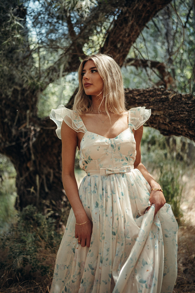 Sweetheart Floral Dress