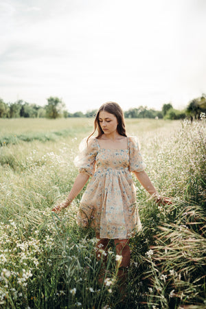 Annie Tulle Babydoll Dress