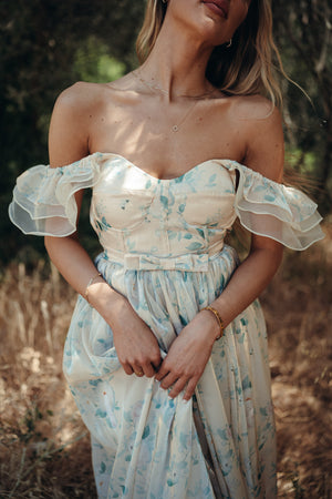 Sweetheart Floral Dress