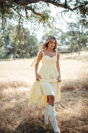 Summer Poplin Tie Dress
