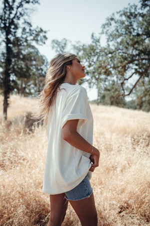 Cara Oversized Top